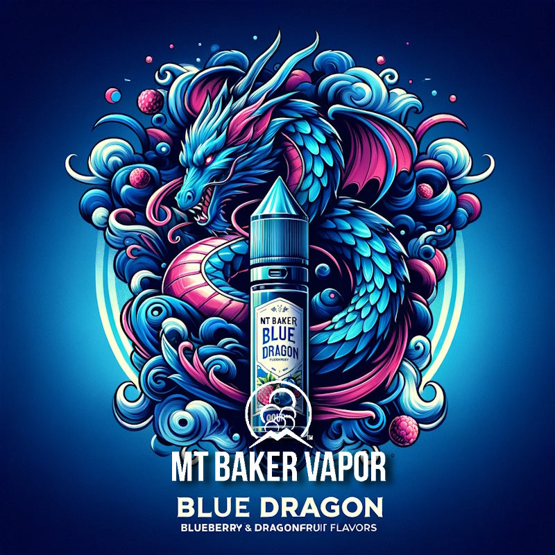 Mt Baker Vapor - Blue Dragon (100ml eliquid)