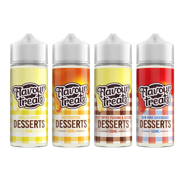 Flavour Treats Desserts by Ohm Boy 100ml Shortfill 0mg (70VG/30PG)