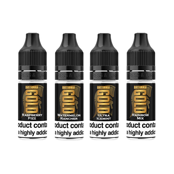 Britannia Gold 3mg 10ml E-Liquids (40VG/60PG)