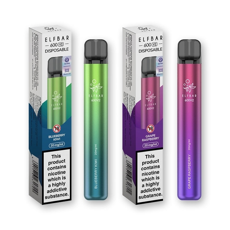 Elf Bar V2 Disposable Vape Pen (20mg)