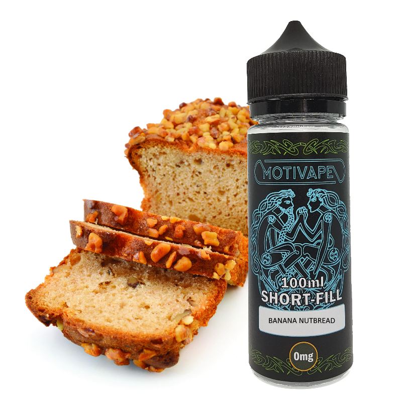 Banana Nutbread - Shortfill (100ml eliquid)