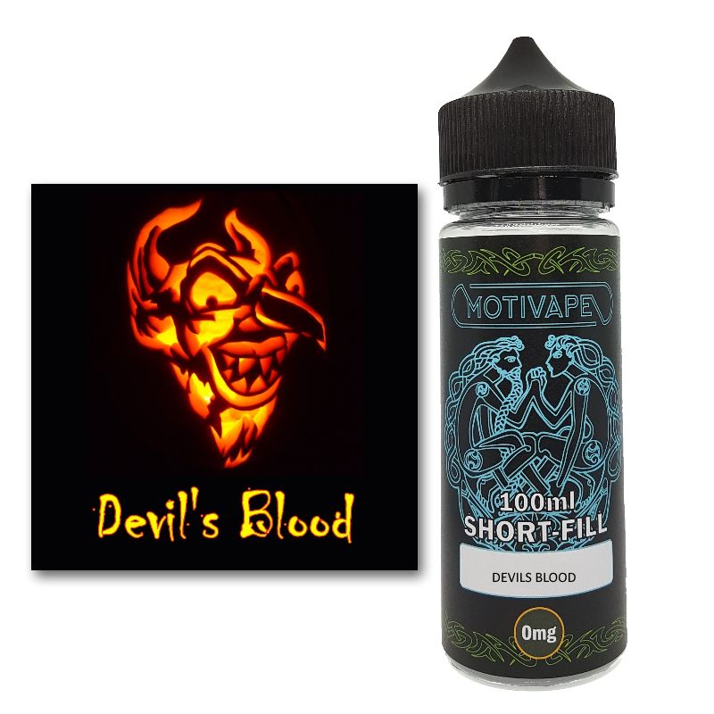 Devils Blood - Shortfill (100ml eliquid)