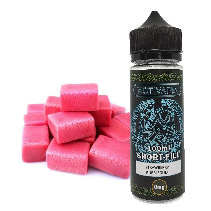 Strawberry Bubblegum - Shortfill (100ml eliquid)