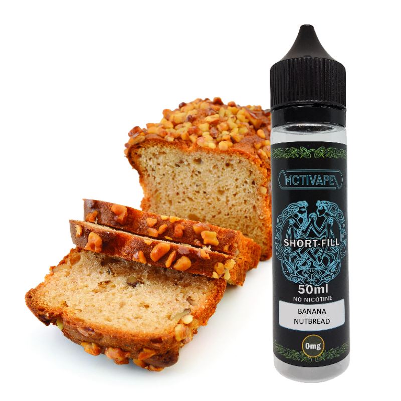 Banana Nutbread - Shortfill (50ml eliquid)