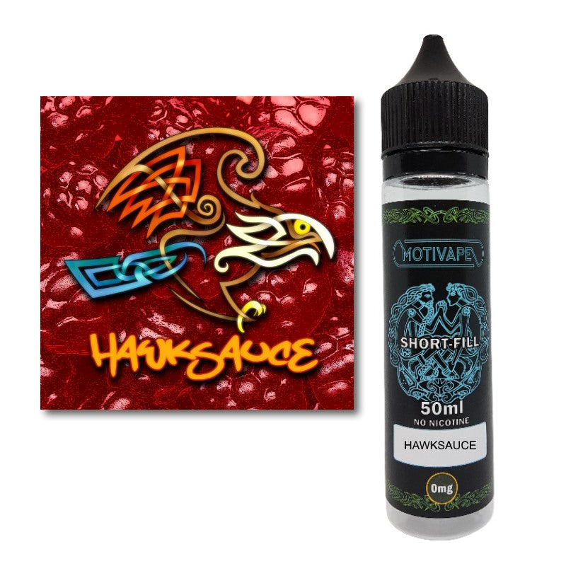 Hawk Sauce - Shortfill (50ml eliquid)