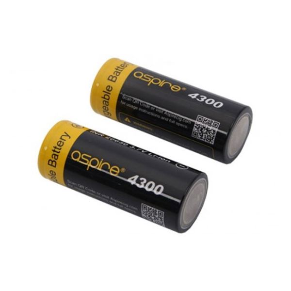 Aspire 26650 40A 4300mAh Battery