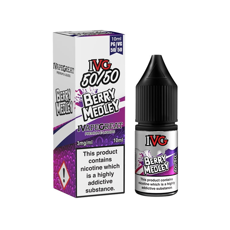 IVG 50:50 Range - Berry Medley (10ml)