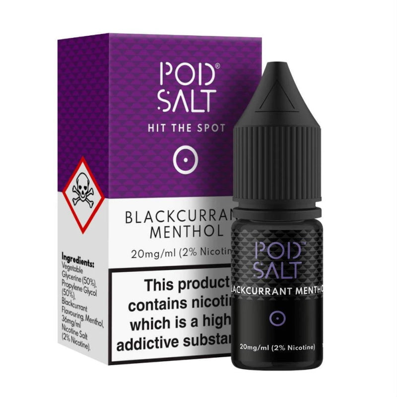 Pod Salt - Blackcurrant Menthol (10ml)