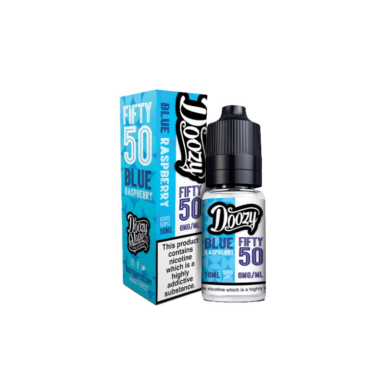 Doozy Fifty 50 - Blue Raspberry (10ml)