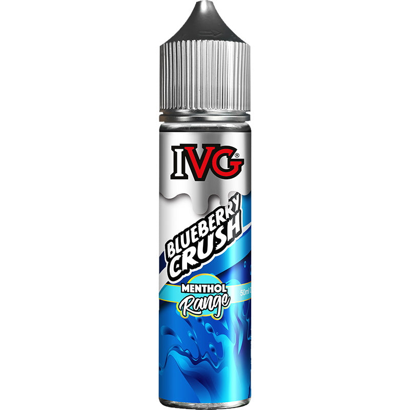 IVG Menthol Range - Blueberg Burst (50ml Shorfill)