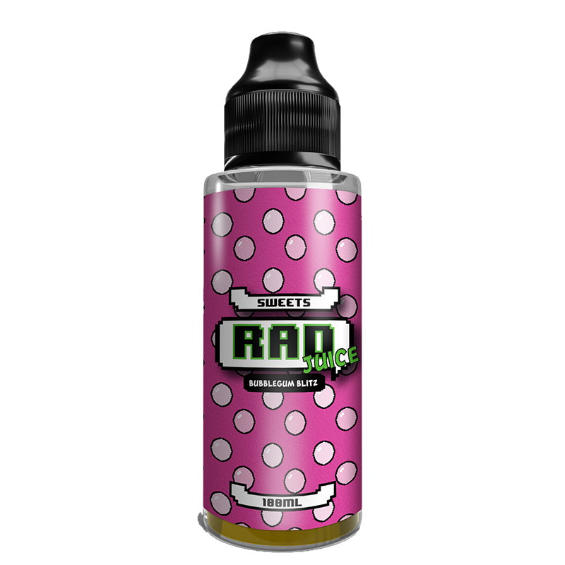 RAD Juice Sweets - Bubblegum Blitz (100ml Shortfill)