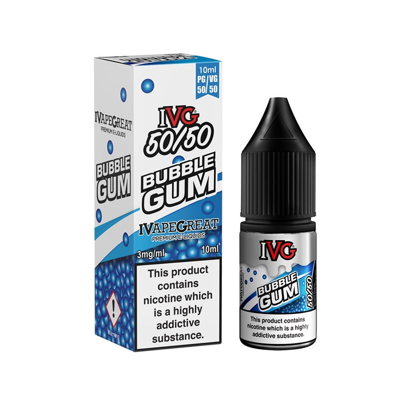 IVG 50:50 Range - Bubblegum (10ml)