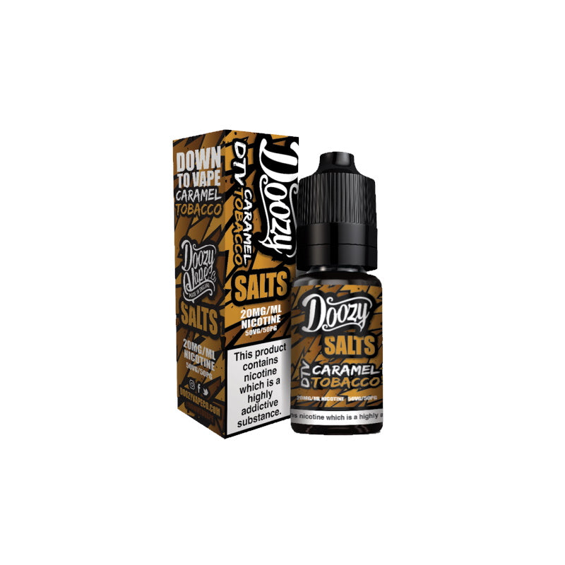 Doozy Nic Salts - Caramel Tobacco (10ml)