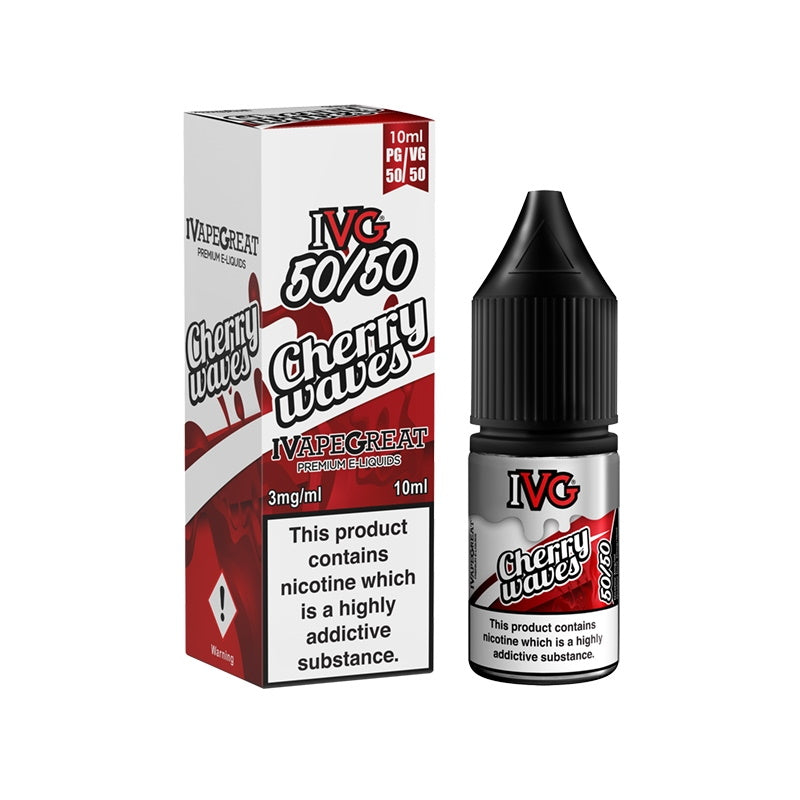 IVG 50:50 Range - Cherry Wave (10ml)