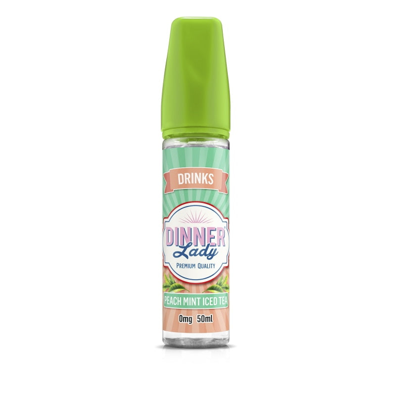 Dinner Lady Drinks Range - Peach Mint Ice Tea (50ml Shortfill)