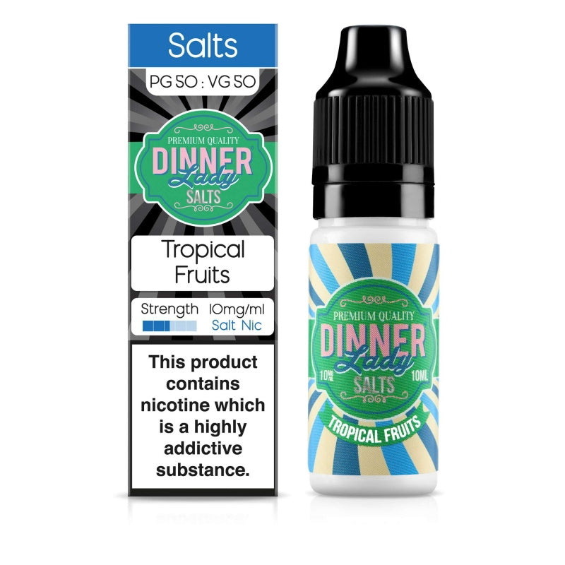 Dinner Lady Fruits Range - Tropical Fruits (10ml Nic Salts)