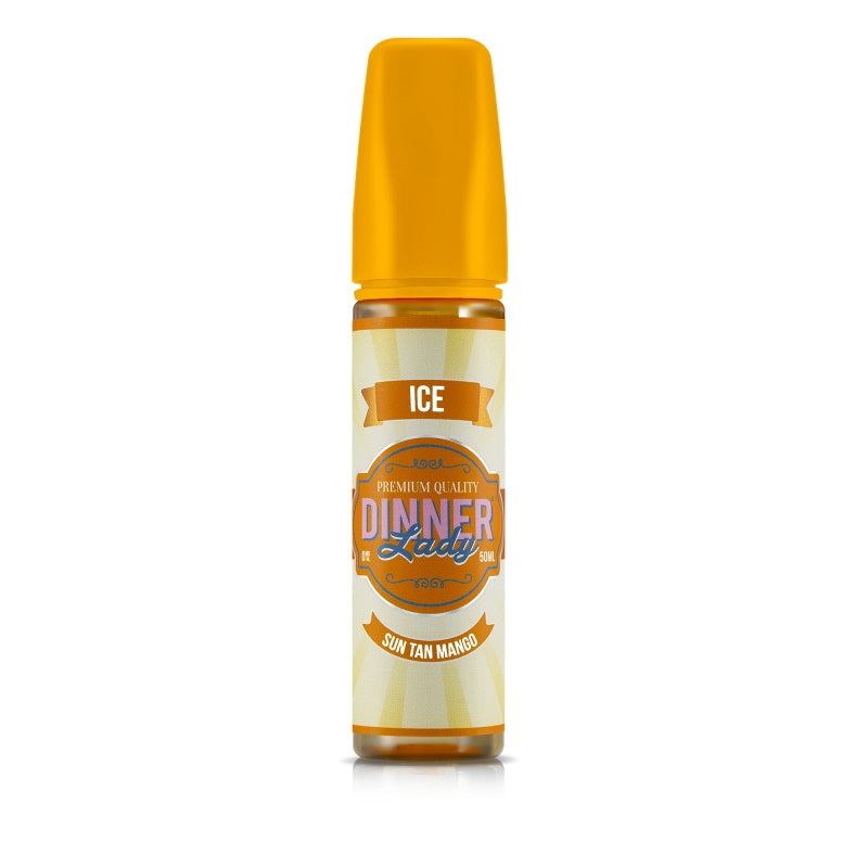 Dinner Lady Ice Range - Sun Tan Mango (50ml Shortfill)