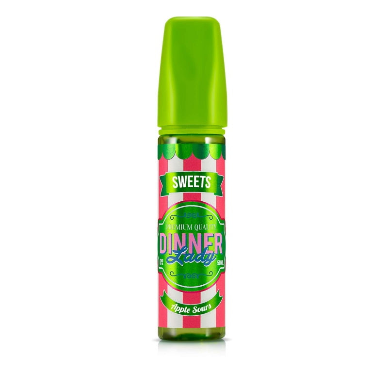 Dinner Lady Sweets Range - Apple Sours (50ml Shortfill)