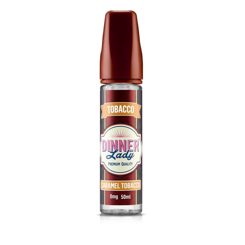 Dinner Lady Tobacco Range - Caramel Tobacco (50ml Shortfill)