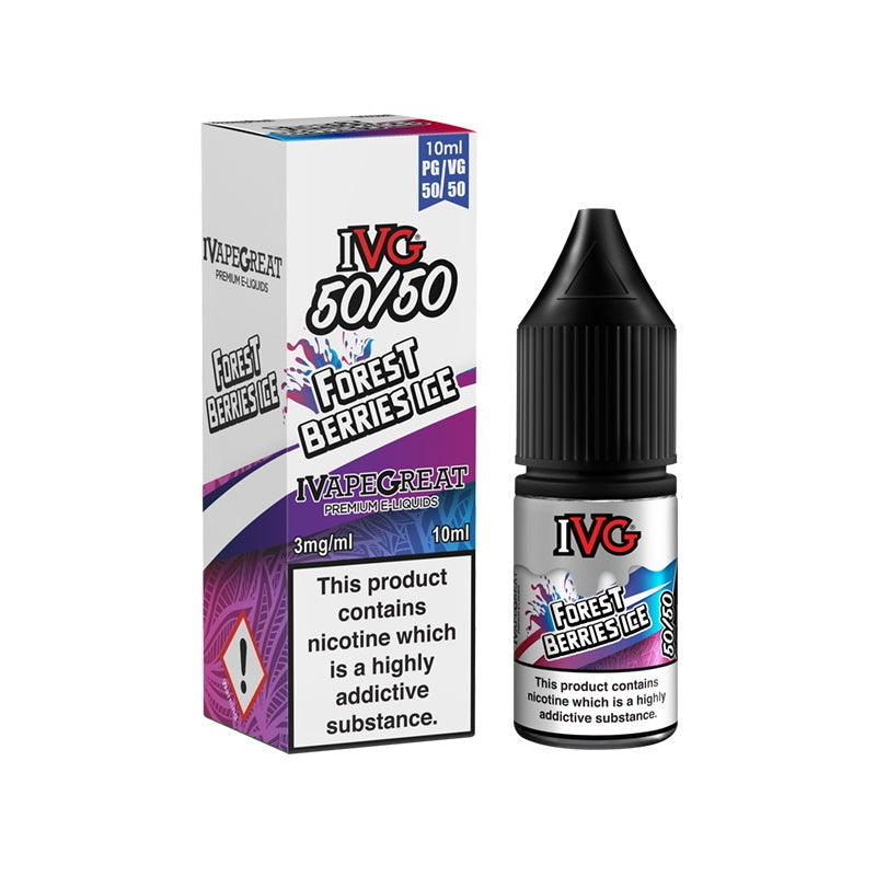 IVG 50:50 Range - Forest Berries Ice (10ml)