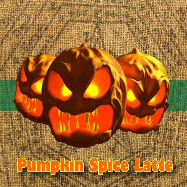 Pumpkin Spice Latte - 100ml bottle of e liquid made in the UK