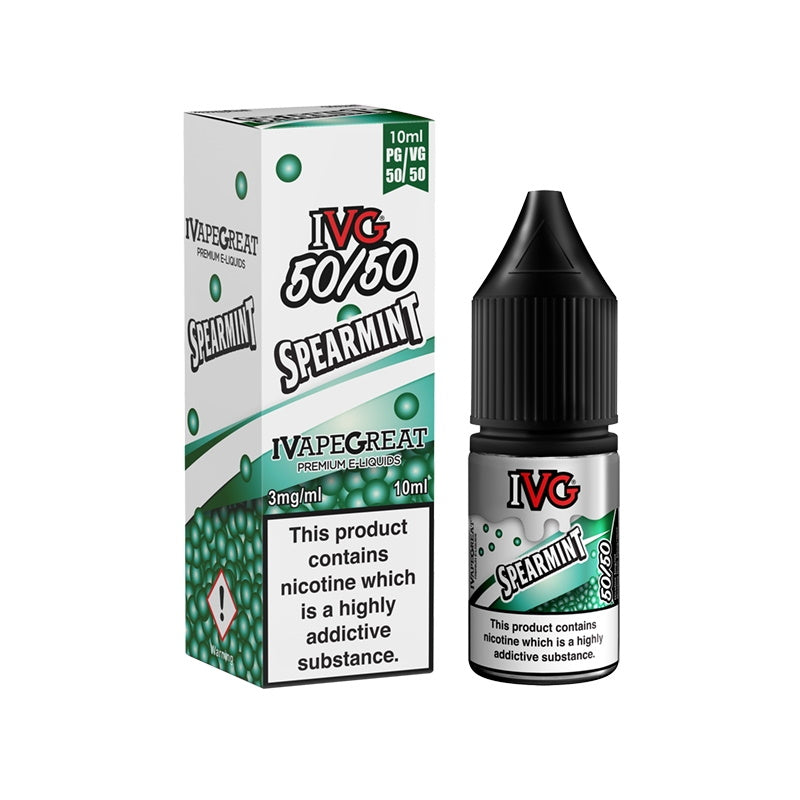 IVG 50:50 Range - Spearmint (10ml)