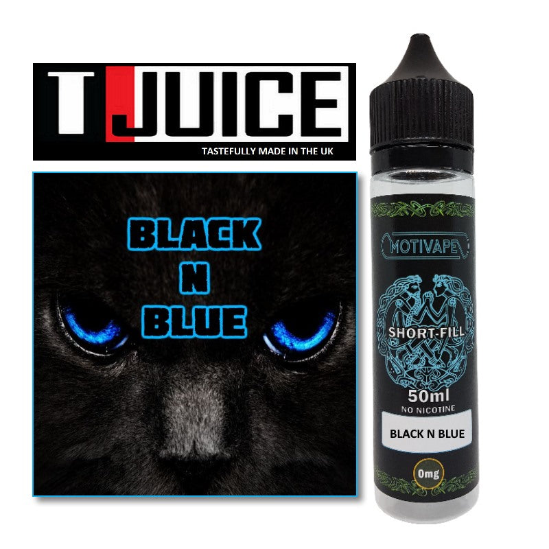 Black N Blue - Shortfill (50ml eliquid)