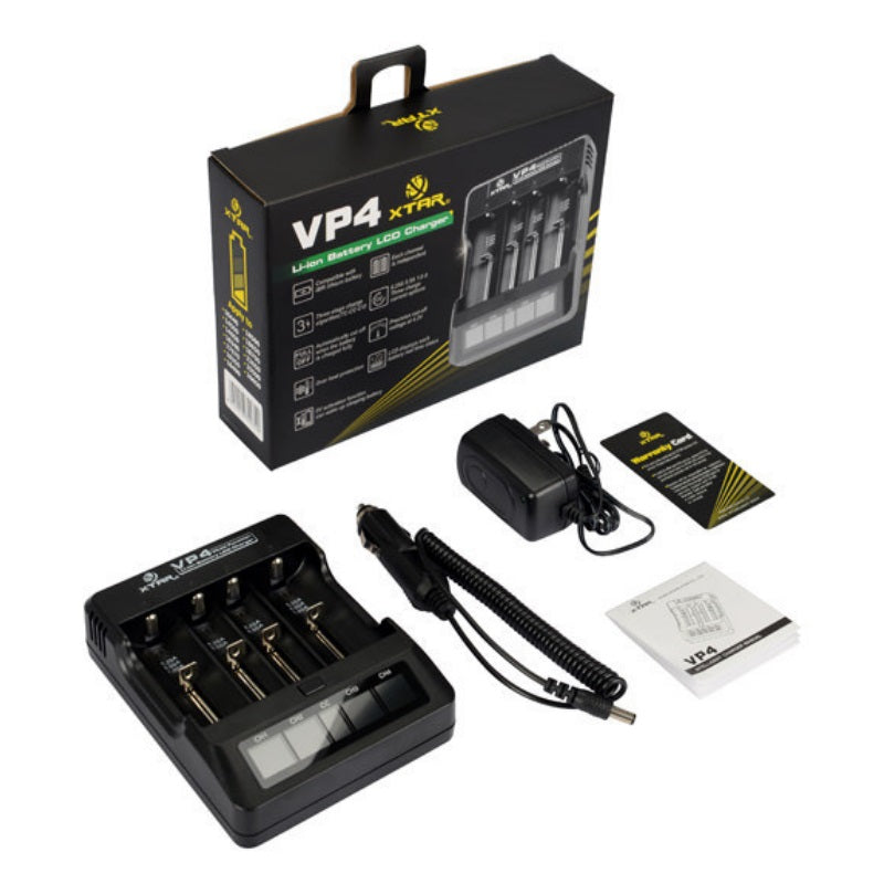 XTAR VP4 Four Bay Lithium-ion Battery Charger